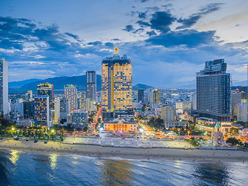 Eastin Grand Hotel Nha Trang is ideally located in the heart of Nha Trang